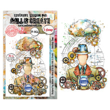 AALL & Create - Faceless Time - A6 Stamp Set - TP-1456