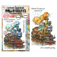 AALL & Create - Enjoy the Ride - A6 Stamp Set - TP-1455