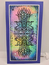 Art Inspirations Rubber Stamps - Nature Prints Collection - designs by Leonie - Doodle - 8" x 3 1/4"