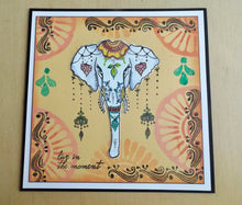 Art Inspirations Floral Mandala 8x8” stencil