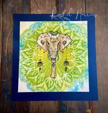 Art Inspirations Floral Mandala 8x8” stencil