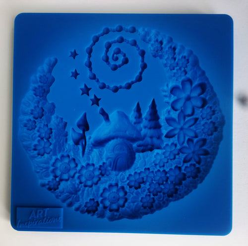 Art Inspirations - Designs by Martina - Silicone Mould - Happy Place