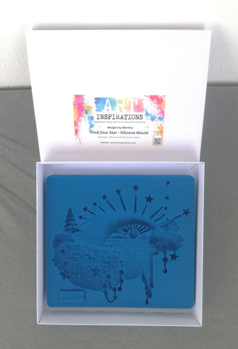Art Inspirations -Designs by Martina - Silicone Mould - Find Your Star