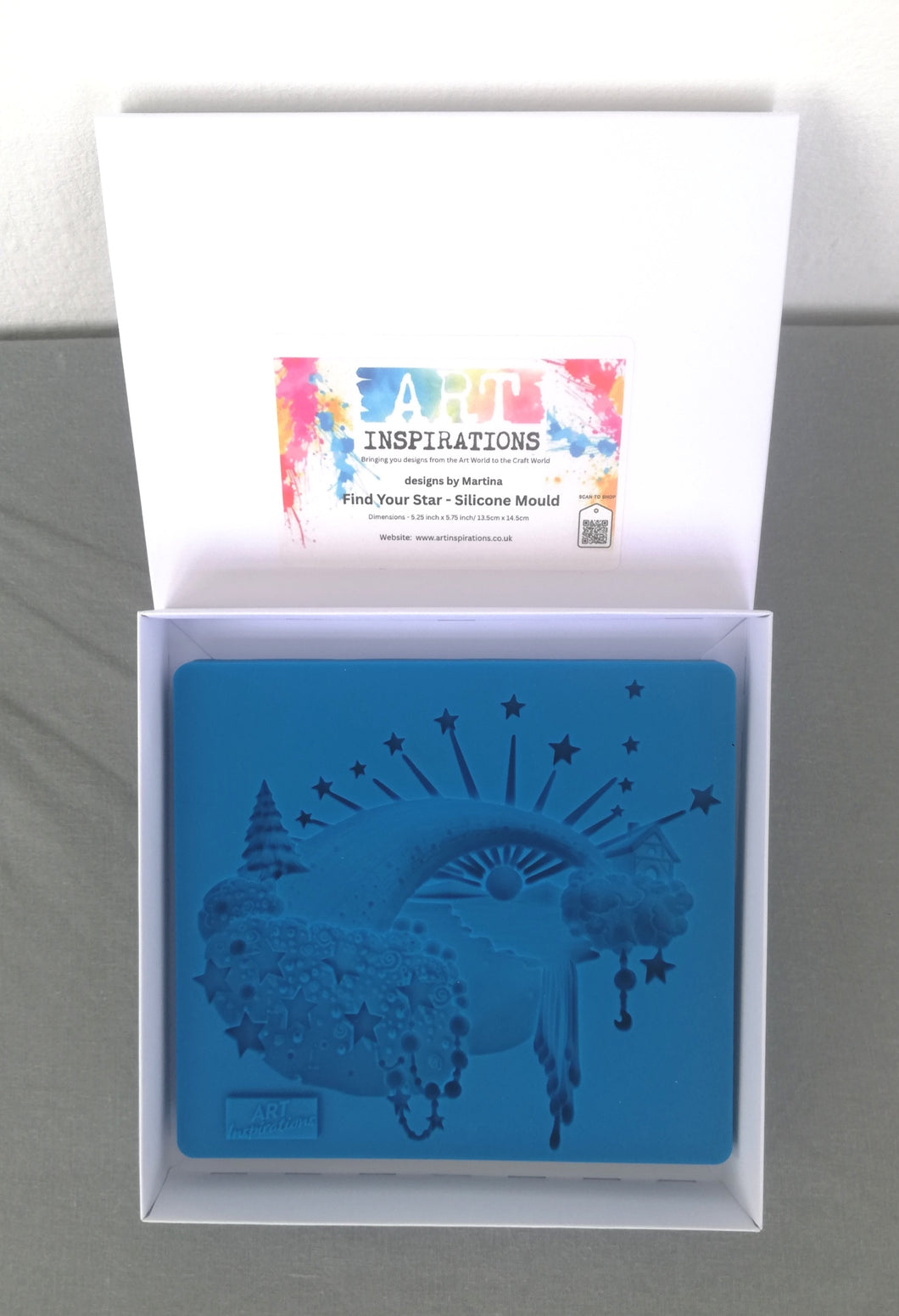 Art Inspirations -Designs by Martina - Silicone Mould - Find Your Star