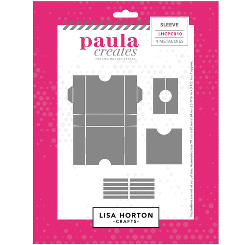 Paula Creates for Lisa Horton Crafts - Sleeve die set