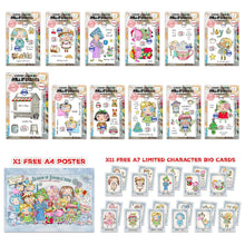 AALL & Create - Janet Klein Season Of Sparkle Stamp Bundle + FREE A4 Free Poster & Bio Cards