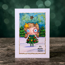 AALL & Create - Janet Klein Season Of Sparkle Stamp Bundle + FREE A4 Free Poster & Bio Cards