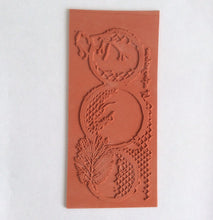 Art Inspirations Rubber Stamps - Nature Prints Collection - designs by Leonie - Circle - 8" x 3 1/4"