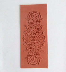 Art Inspirations Rubber Stamps - Nature Prints Collection - designs by Leonie - Doodle - 8" x 3 1/4"