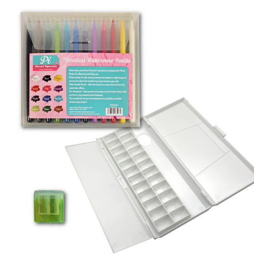 Personal Impressions Woodless Watercolour Pencils & Accessories Bundle SS283