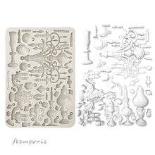 Stamperia Silicone Mould - A4 - Masquerade - KACMA555