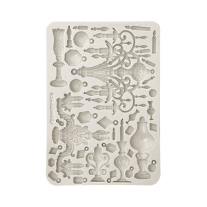 Stamperia Silicone Mould - A4 - Masquerade - KACMA555