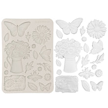 Stamperia Daisy Art Collection - Silicone Mould - A5 - Daisy & Butterfly