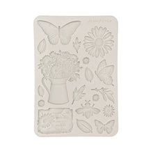 Stamperia Daisy Art Collection - Silicone Mould - A5 - Daisy & Butterfly