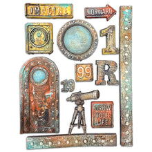 Stamperia A New Beginning Collection - Silicone Mould - A5 - Telescope