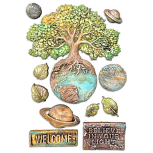 Stamperia A New Beginning Collection - Silicone Mould - A5 - Planets