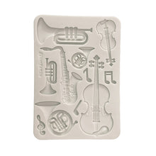Stamperia Symphony Collection Silicone Mould A5