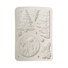 Stamperia - Christmas Collection - A5 Silicone Mould - Christmas Winter Landscape - SAVE 10%