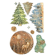 Stamperia - Christmas Collection - A5 Silicone Mould - Christmas Winter Landscape - SAVE 10%