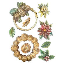 Stamperia - Christmas Collection - A5 Silicone Mould - Christmas Garlands - SAVE 10%