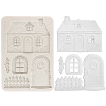 Stamperia - Classic Christmas Collection - A5 Silicone Mould - Christmas Cottage SAVE 10%