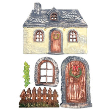 Stamperia - Classic Christmas Collection - A5 Silicone Mould - Christmas Cottage SAVE 10%