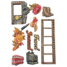 Stamperia Our Way Collection Silicone Mould A5 - Travel