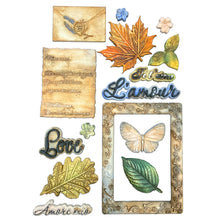 Stamperia Flowers and Poems Collection Silicone Mould A5