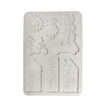 Stamperia Cozy Family Collection Silicone Mould A5