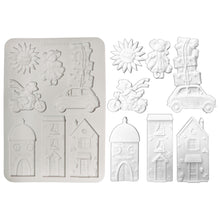 Stamperia Cozy Family Collection Silicone Mould A5