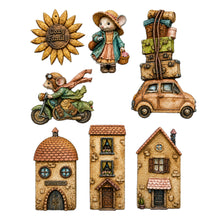 Stamperia Cozy Family Collection Silicone Mould A5