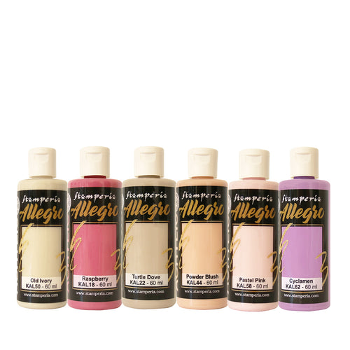 Stamperia Allegro Acrylic Paint 60ml  - Master of Magic Collection - Set of 6 SPKALKIT58