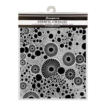 Stamperia - All Around Collection - Mixed MediaArt Thick Stencil - Round Shapes - 20cm x 25cm