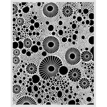 Stamperia - All Around Collection - Mixed MediaArt Thick Stencil - Round Shapes - 20cm x 25cm