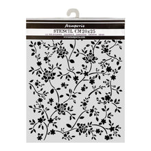 Stamperia - All Around Collection - Mixed MediaArt Thick Stencil - Flowers - 20cm x 25cm