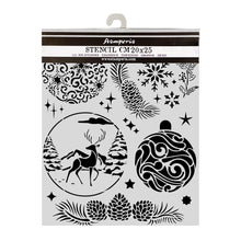 Stamperia - Christmas Collection - Stencil 20x25cm - Christmas Balls