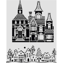 Stamperia - Christmas Collection - Stencil 20x25cm - Christmas House