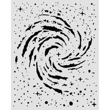 Stamperia Cosmos Swirling Nebula Thick Stencil – 20 × 25cm