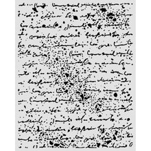 Stamperia Cosmos Handwriting Thick Stencil – 20 × 25cm