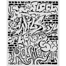 Stamperia Furry Friends 2 Graffiti Thick Stencil – 20 × 25cm