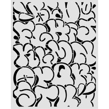 Stamperia Furry Friends 2 Pop Art Pattern Thick Stencil – 20 × 25cm
