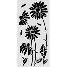 Stamperia - Daisy Art Collection - Mixed MediaArt Thick Stencil - Daisies - 12cm x 25cm