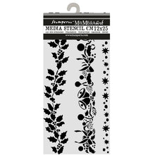Stamperia - Christmas Collection - Stencil 12x25cm - Christmas Borders