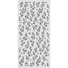Stamperia Cozy Family Collection Mixed Media Thick Stencil Sprig Pattern – 12cm x 25cm