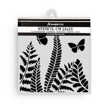 Stamperia - Daisy Art Collection - Mixed MediaArt Thick Stencil - Fern - 18cm x 18cm