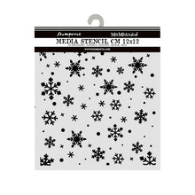 Stamperia - Christmas Collection - Stencil 12x12cm - Christmas Snowflakes Pattern