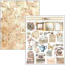 Ciao Bella Paper - Lost in Time - Mixed Media Book A4 - CBMA007