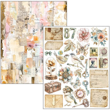 Ciao Bella Paper - Lost in Time - Mixed Media Book A4 - CBMA007