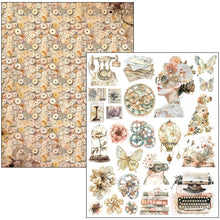 Ciao Bella Paper - Lost in Time - Mixed Media Book A4 - CBMA007