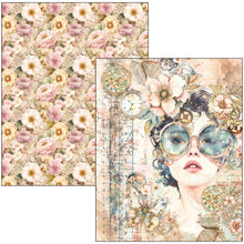 Ciao Bella Paper - Lost in Time - Mixed Media Book A4 - CBMA007